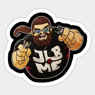 JLB and ME logo Sticker